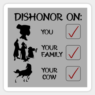 Dishonor! Sticker